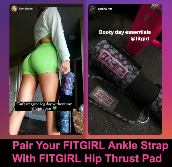 FITGIRL - Ankle Strap for Cable Exercise Machines, Work Out Cuff Attachment - Image 6