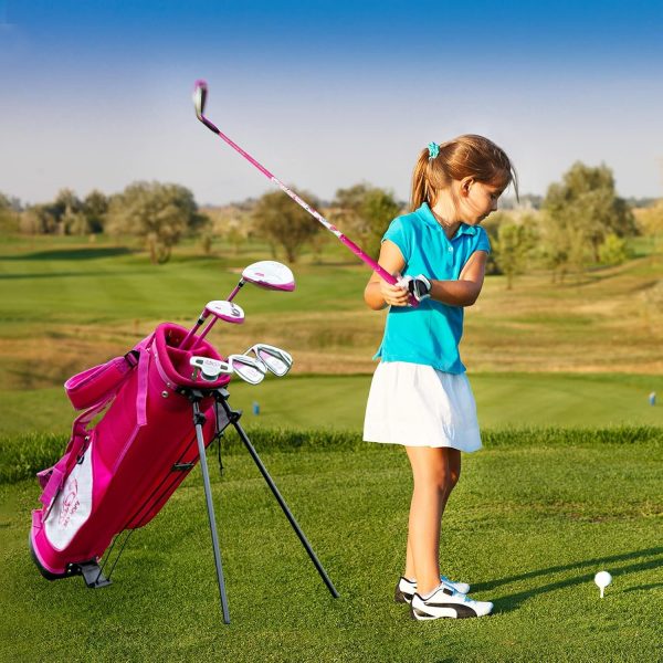 Junior Complete Golf Club Set 20 Piece Right Hand for Girls Kids Children, - Image 6