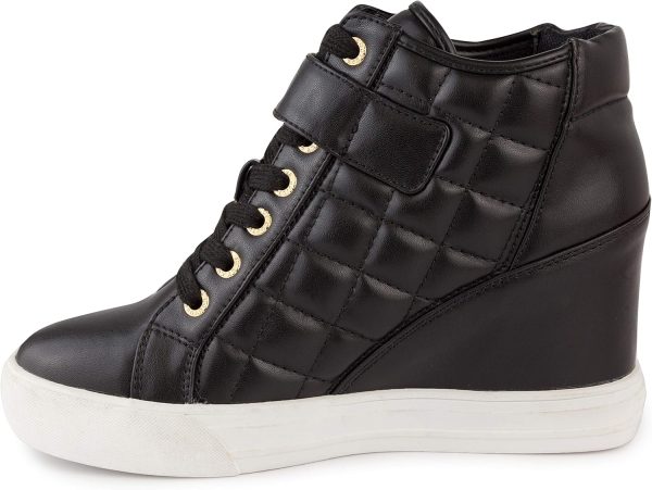 Juicy Couture Women's Platform Wedge Sneakers High-Top Shoes-Journey - Image 3