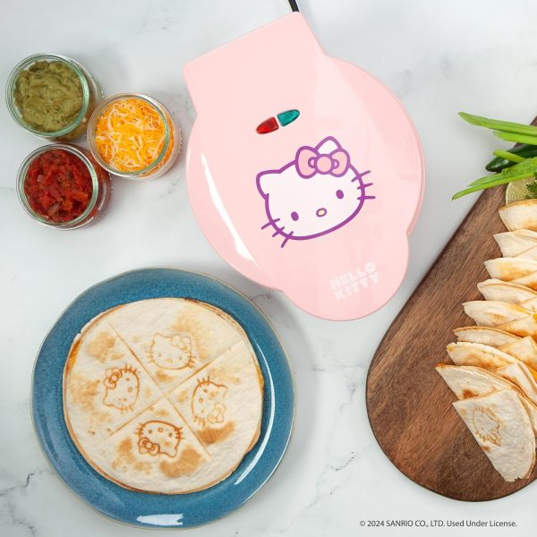 Uncanny Brands Hello Kitty Quesadilla Maker - Small Kitchen Appliance - Image 3