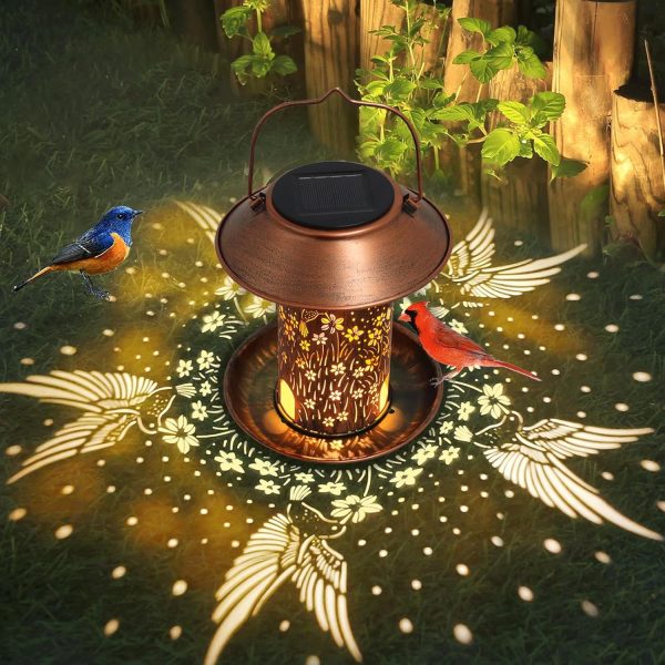 Bird Feeders for Outdoors Hummingbird Solar Lanterns Outdoor Waterproof - Image 2