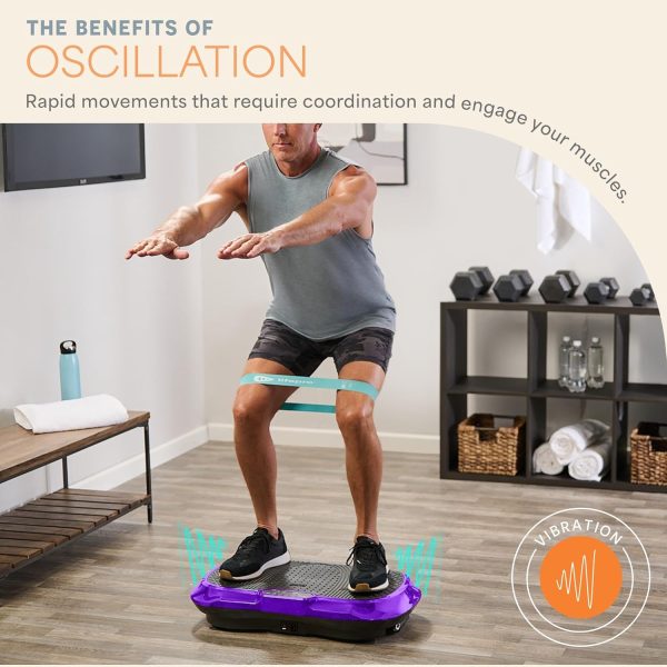 LifePro Vibration Plate Exercise Machine - Whole Body Workout Vibration - Image 4