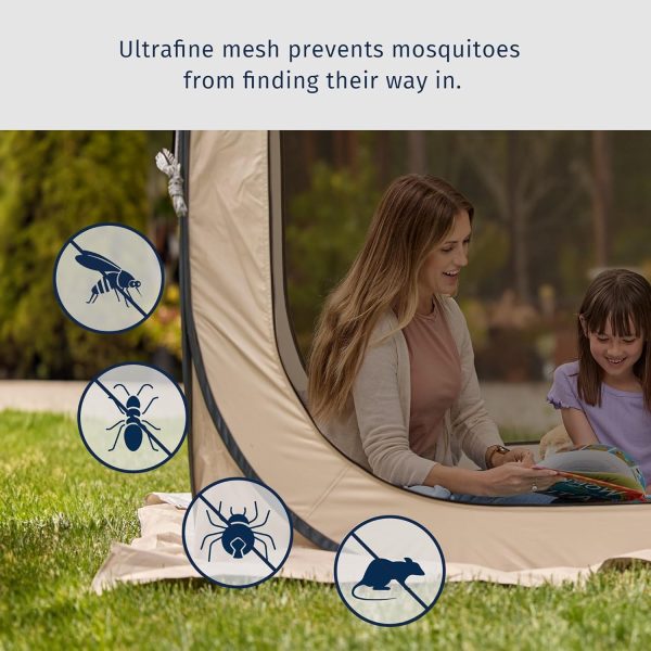 EAST OAK Screen House Tent Pop-Up, Portable Screen Room Canopy Instant - Image 4