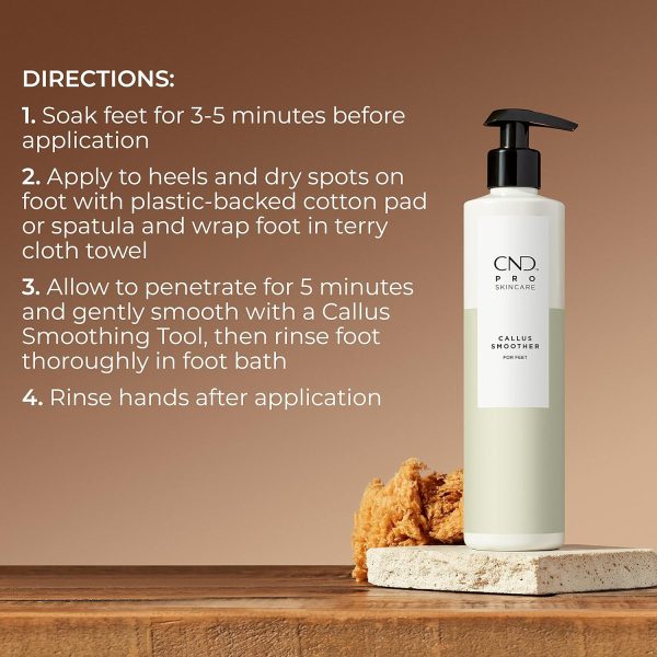 CND Pro Skincare for Feet, Mineral Bath, Exfoliating Sea Salt Scrub, - Image 4