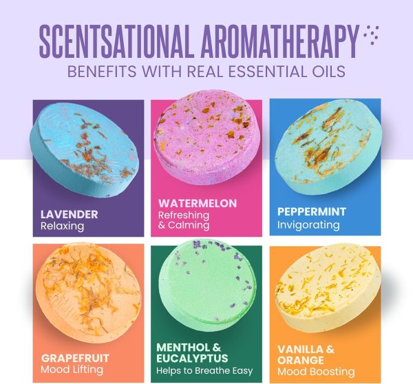 Cleverfy Shower Steamers Aromatherapy - Christmas Gifts for Women and - Image 4