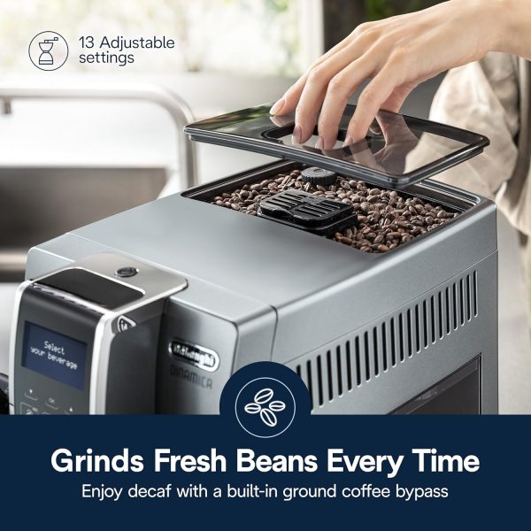 De'Longhi Dinamica LatteCrema Espresso Machine with Automatic Milk Frother - Image 5