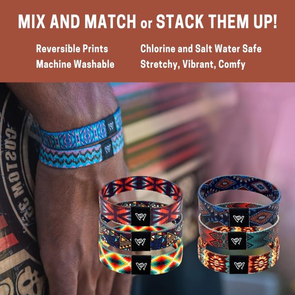 Hang Loose Bands - Coastal Bracelet for Men, Women & Teens - Comfy Tribal - Image 4