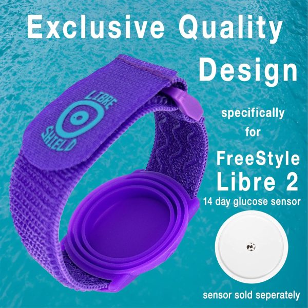 FreeStyle Armband 2 for Freestyle Libre 1 & 2 14 Day : up to 30" Inch - Image 2