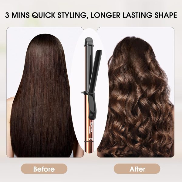Nicebay Curling Iron, 1 Inch Hair Curling Iron with Ceramic Coating, - Image 6