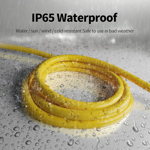 50 ft 12/3 Outdoor Extension Cord Waterproof Heavy Duty with Lighted - Image 4