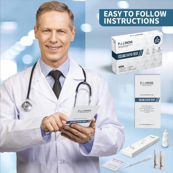 Rapid & Highly Accurate Gluten Sensitivity Easy to Use Testing Kit for - Image 5