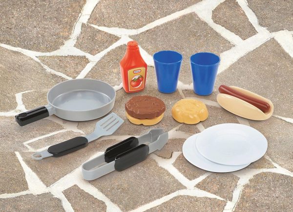 Little Tikes Cook 'n Play Outdoor BBQ , Brown - Image 4