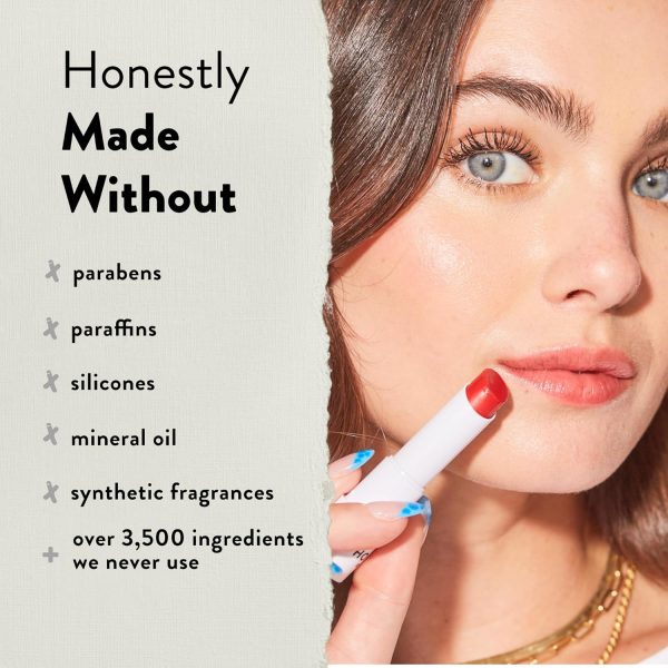 Honest Beauty Moisturizing Vegan Tinted Lip Balm | Antioxidant-rich Acai - Image 4