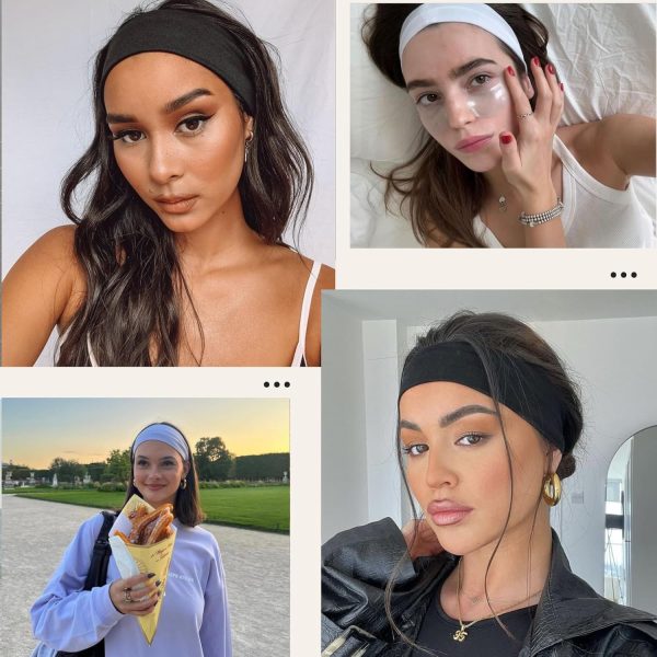 7 PCS Headbands for Women Cotton Non Slip Hair Bands Sweat Thick Headband - Image 7