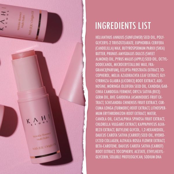 KAHI Wrinkle Bounce Multi Balm Facial Moisturizer | All-in-One Hydrating - Image 9