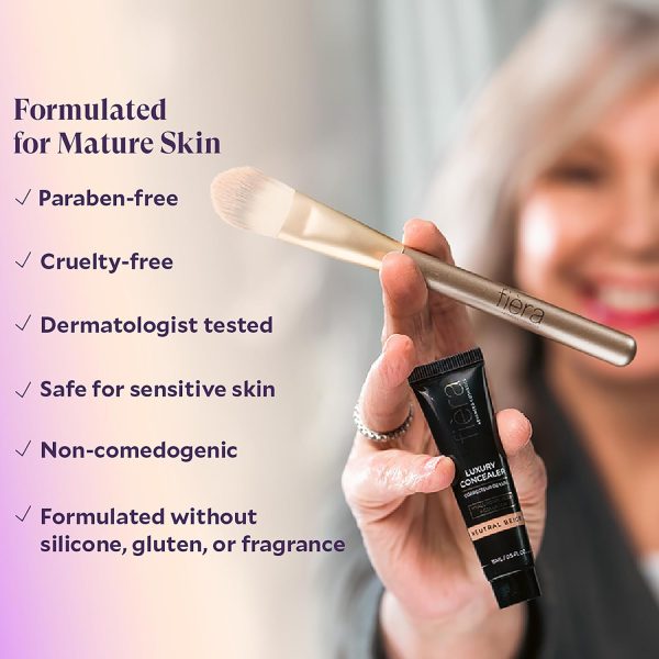 Fièra Luxury Concealer with Anti-Aging - All Day Coverage for Dark Circles, - Image 7