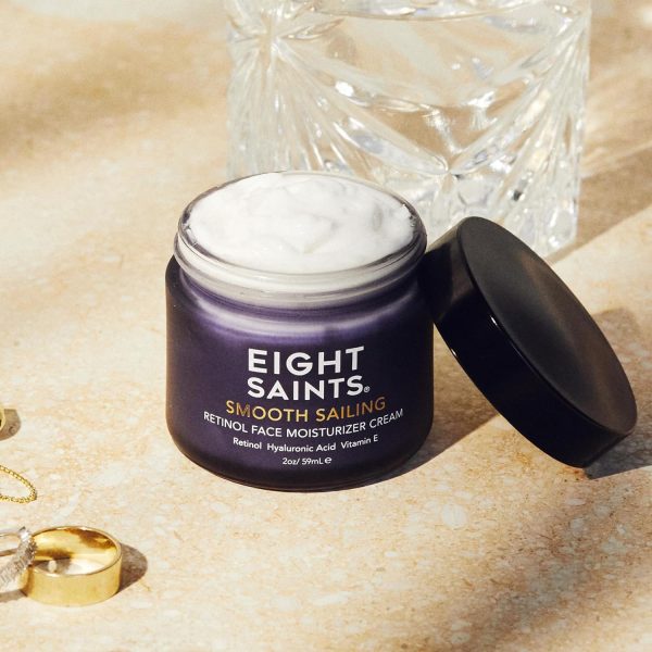 Eight Saints Retinol Facial Moisturizer Cream, For Firming Face, Neck & Eye - Image 3