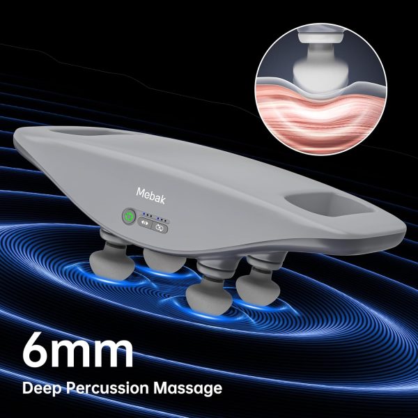 Mebak Massage Gun 4 Heads, 4X More Efficient Pain Relief Massager with - Image 9