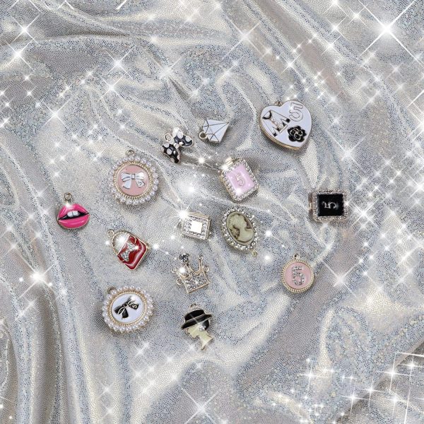 Lot of Bling Designer Decoration Charms, Luxury Fashion Trendy Rhinestone - Image 5