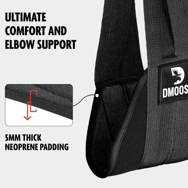DMoose Fitness Hanging Ab Straps for Pull Up Bar & Core Strength Training - - Image 3