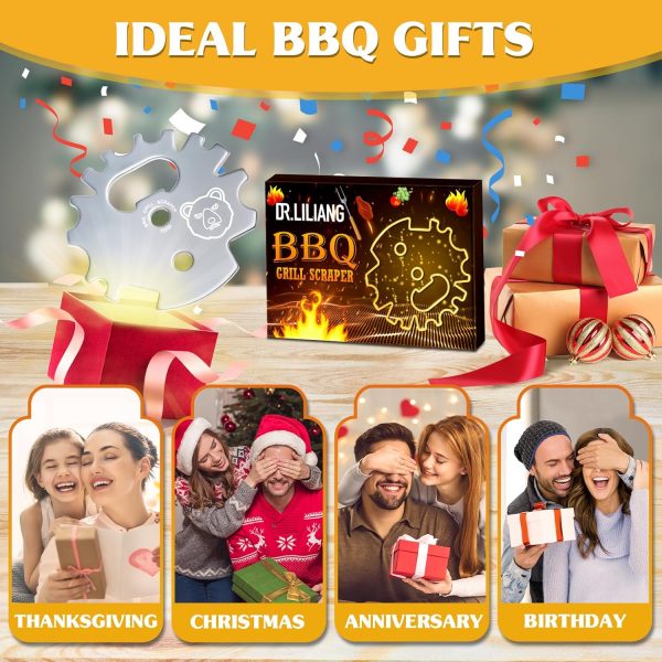 BBQ Smoker Accessories Grilling Gifts for Men: Stocking Stuffers for Men - Image 2