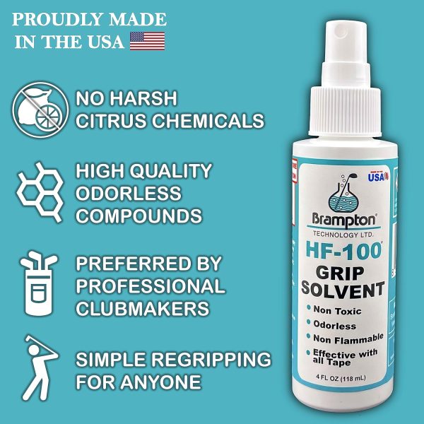 Brampton Premium Golf Grip Kit for Golf Club Regripping - 15 Premium 2"x10" - Image 2