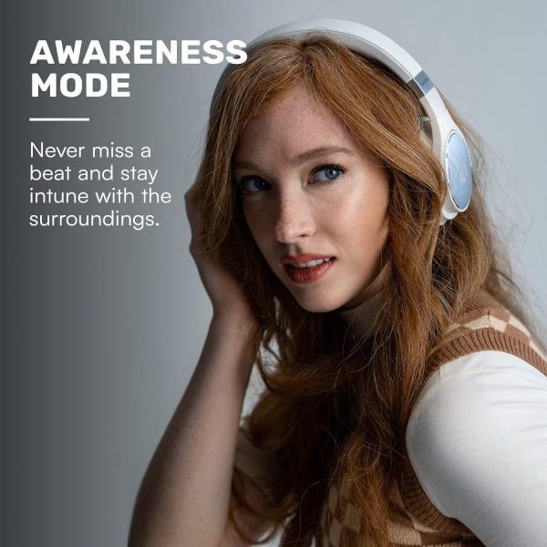 Raycon Everyday Wireless Bluetooth Over Ear Headphones, with Active Noise - Image 8