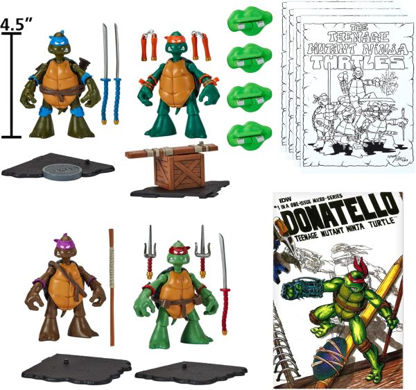 Teenage Mutant Ninja Turtles: Original Sketch Collector Figure with Comic - Image 4