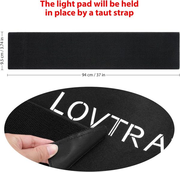 LOVTRAVEL New 120pcs LED 660nm Red Light and 850nm Near Infrared Light - Image 7