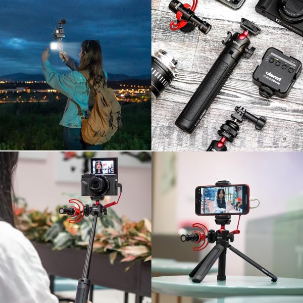 MT-16 Extendable Mini Camera Tripod, 4 Levels Adjustment 360° Ball Head - Image 7