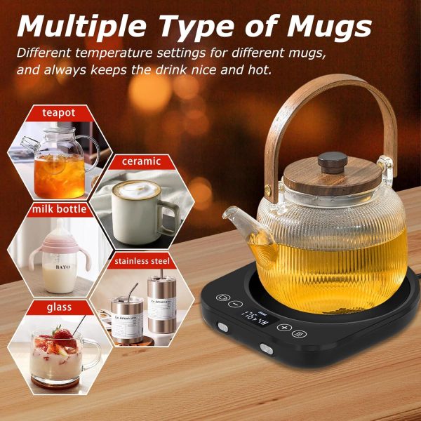PUSEE Candle Mug Warmer Electric,Auto On/Off Gravity-Induction Coffee Mug - Image 5