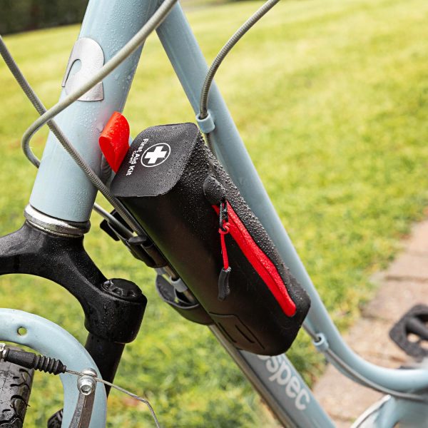 Bike First Aid Kit for Cyclist's, Compact Waterproof Case, Attaches to Bike - Image 2