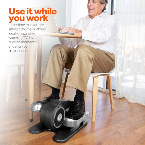 SITFIT, Sit Down and Cycle! Powered Foot Pedal Exerciser for Seniors, Under - Image 8
