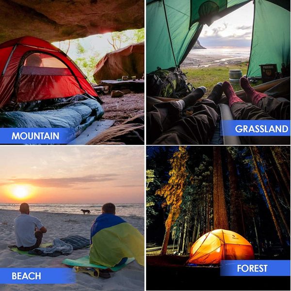 Large 0 Degree Sleeping Bags for Adults Cold Weather Sleeping Bag Camping - Image 6