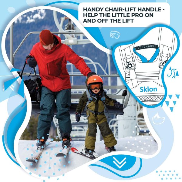 Sklon Ski and Snowboard Harness Trainer for Kids - Training Leash Teach - Image 4
