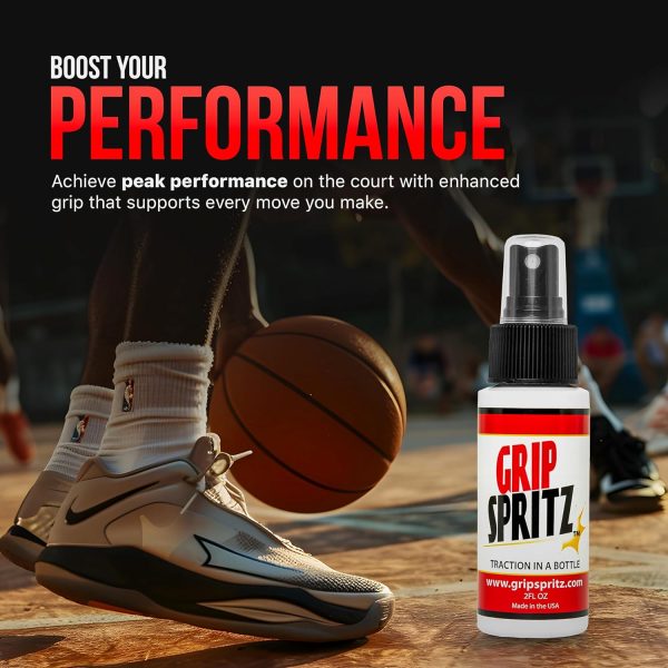 Grip Spritz - Basketball Shoe Grip Spray - Improve Sole Traction & Court - Image 5