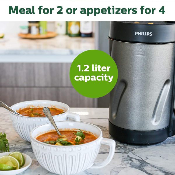 Philips Viva Collection SoupMaker, 1.2 L, Makes 2-4 servings, 6 Pre-set - Image 5