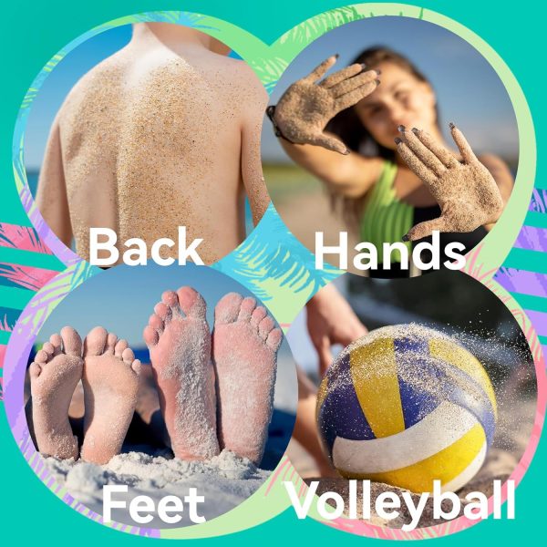 Beach Sand Remover Sand Eraser Wipe Mitt Family Kids Women 2024 Vacation - Image 5
