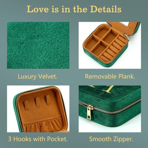 Parima Christmas Gift for Women - Stocking Stuffers, Plush Velvet Travel - Image 4