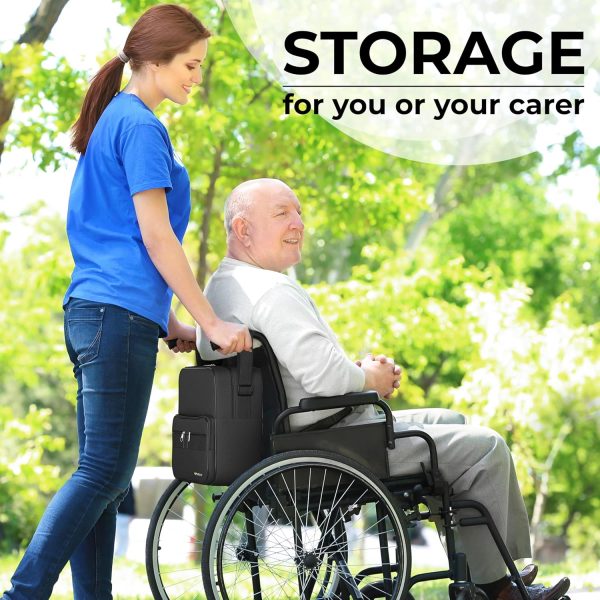 Deluxe Wheelchair Bag - Wheelchair Accessories for Adults - Wheelchair Bags - Image 3