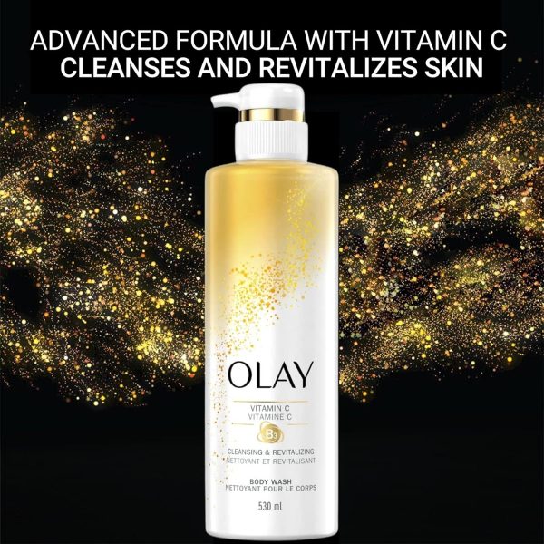 Olay Body Wash Cleansing & Revitalizing for Women, Advanced Formula with - Image 4