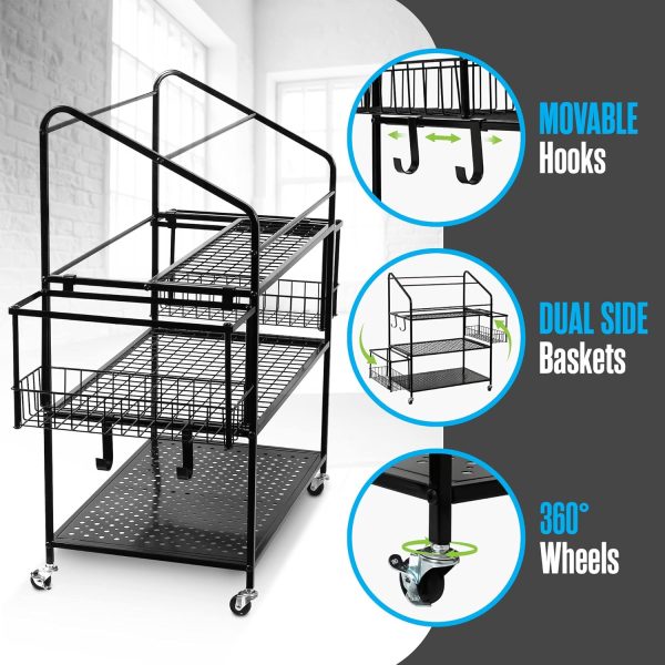 Weight Rack For Home Gym, Home Gym Storage Rack, Workout Storage, Home Gym - Image 4