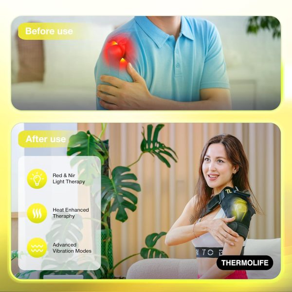 Infrared Knee Massager - Red Light Therapy Device for Pain Relief & Joint - Image 8