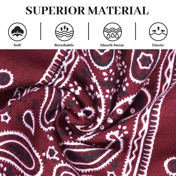 Wide Headbands for Women Knotted No Slip Head Bands Soft Turban Headband - Image 5