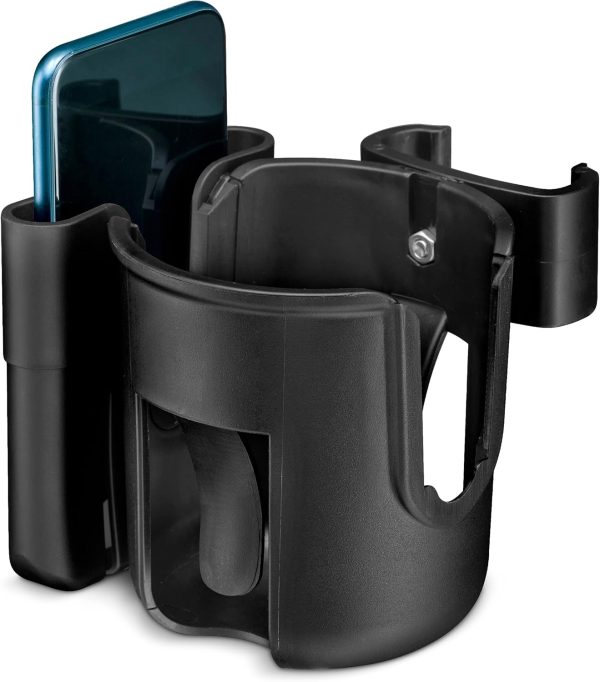 Clip-on Cup and Phone Holder, Compatible Exclusively with Drive Medical - Image 2