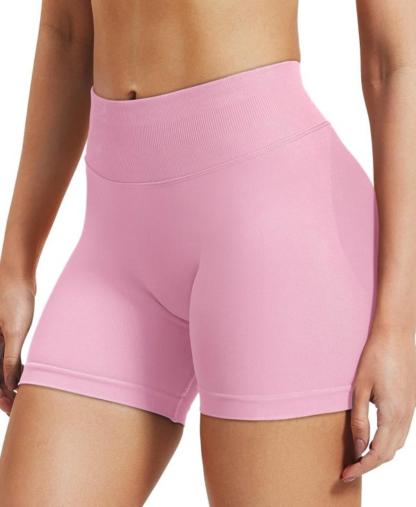 VOYJOY Women Workout Impact Shorts 3.6"/ 4.5"/ 6" Scrunch Butt Lifting Gym - Image 3