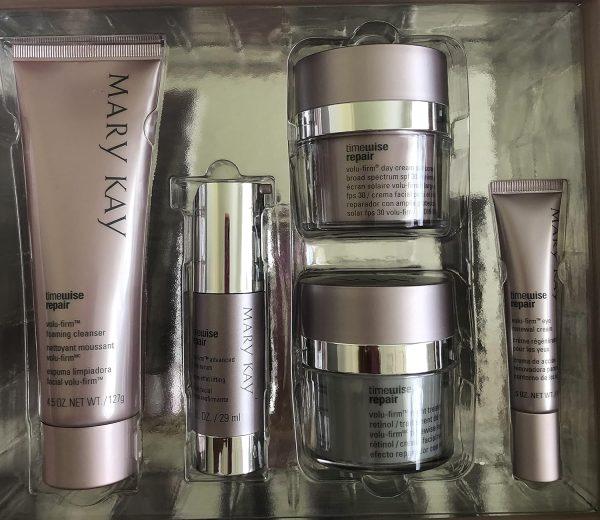 Mary Kay NEW TimeWise Repair Volu-Firm 5 Product Set Adv Skin Care FULL - Image 2