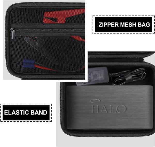 Hard Carrying Case for Halo Bolt 58830/44400/ 57720 mWh Portable Phone - Image 4