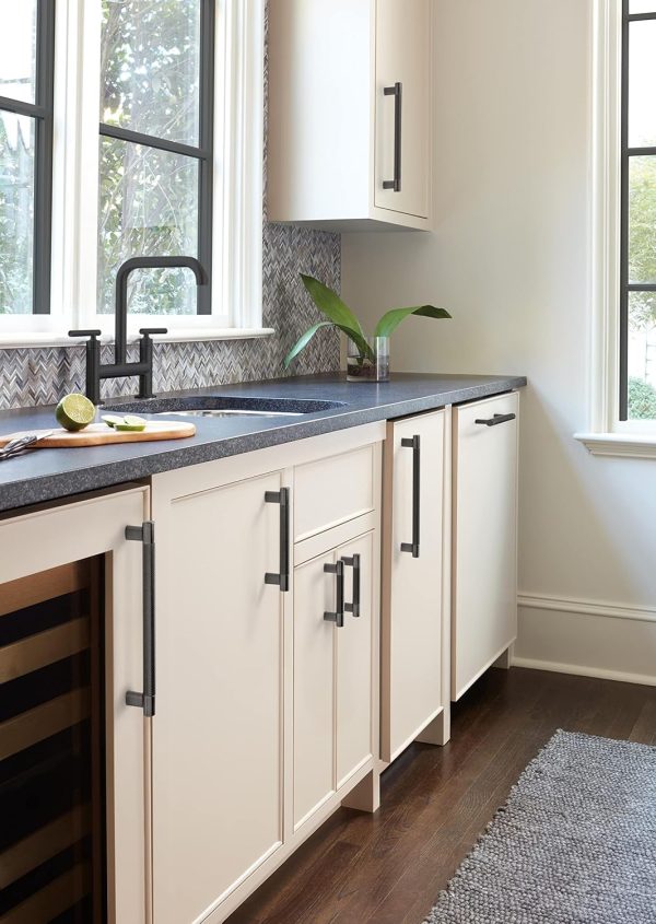 Amerock | Kitchen Cabinet Pull | Gunmetal | 5-1/16 in (128 mm) - Image 7