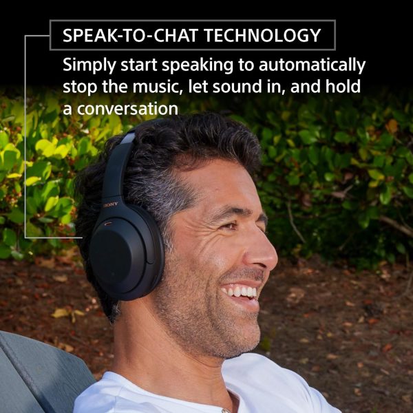 Sony WH-1000XM4 Wireless Premium Noise Canceling Overhead Headphones with - Image 6